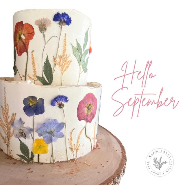 Hello September 🤍

#beambakes
#beambakescakes