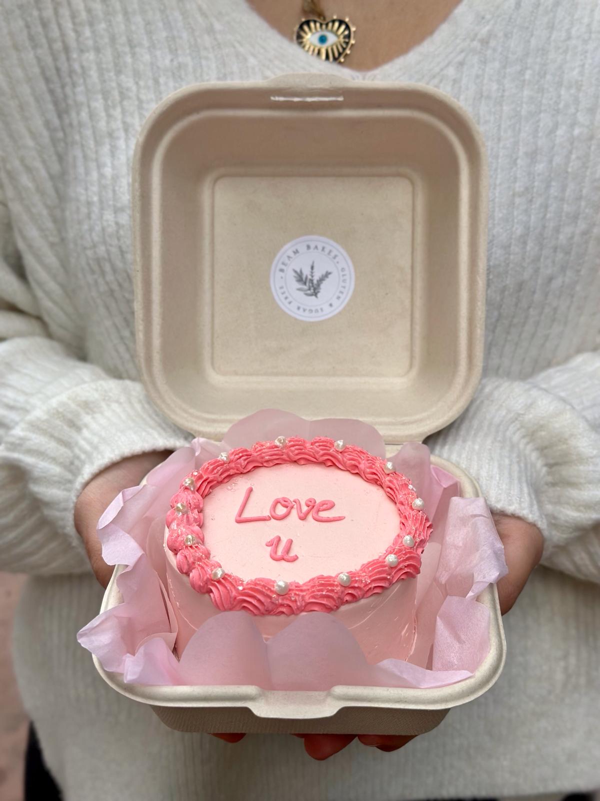 Mini Valentine's Cake