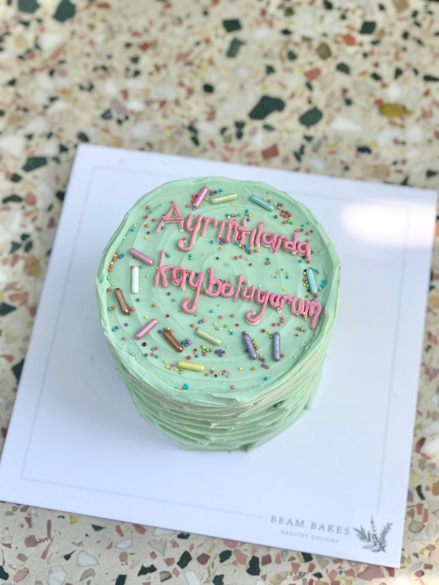 Cake with Special Message