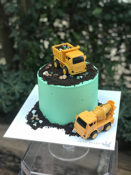 Tractor Kids Cake
